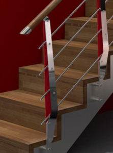 ringhiera per scale Multiblade