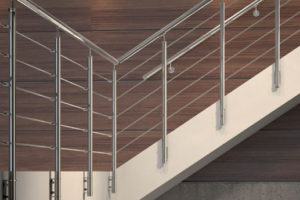 ringhiera per scale Tube 42